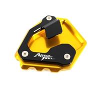 YZXOOP Allargatore Cavalletto Laterale Piastra di Supporto per Cavalletto Laterale per Moto per CRF1000L CRF 1000L Africa Twin DCT/ABS 2016-2022, Estensione per Cavalletto Piastra(Oro)