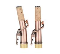 YZYDF Accessori per sassofono, set di 2 pezzi, con collo curvo e collo dritto, per sassofono soprano, confezione da 2 pezzi, come da immagine