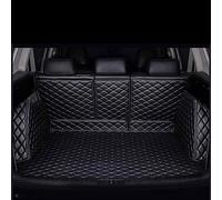 YZYLYW Tappeto Bagagliaio Auto per Mercedes GLE 2020-2024, Copertura Totale Pelle Tappetino Vasca Bagagliaio Impermeabile AntiGraffio Interni Accessori,A/Black