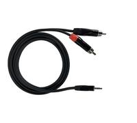 YZZR100 Zzipp Cavo ad Y sdoppiatore Jack 3,5 su doppio RCA maschio 1 metro colle