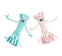 YZZT 2 PCS Giocattoli da Masticare per Cuccioli,Giocattoli per Cani,Giochi Cane Corda da Masticare, Interattivo Giocattoli da Masticare,per Cani Grandi Media e Piccoli