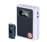 Yzzthumss Amplificatore per Display Digitale Wireless Little Bee Amplificatore per Altoparlanti Multi-Funzione Portatile per Guida al Tour per Insegnanti