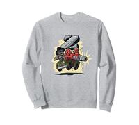 Z Brad Allen & Commander Zod Retro Videogioco Felpa