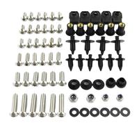 Z Compatibile Con Yamaha Per FJR1300 2001-2012 Moto Rondelle Dadi Viti Assortimento Moto Dadi Kit Completo Bulloni(Silver)
