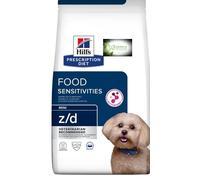 Z/D HILL'S PRESCRIPTION DIET FOOD SENSITIVITIES 6 KG SECCO CANE MINI