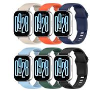 Z.DuDuZAZA Cinturini compatibili per Xiaomi Redmi Watch 5 Lite Cinturini/Redmi Watch 5 Active Bands Super Soft Silicone Sostituzione Sport Smart Wristband per Uomo Donna