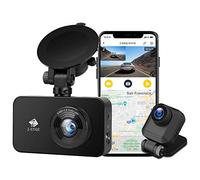 Z-Edge DashCam Car WiFi Fotocamera anteriore 2K 1440P e posteriore FHD 1080P [Nuova versione 2023], schermo LCD da 2,7'', registrazione in loop, WDR, sensore G, modalità parcheggio