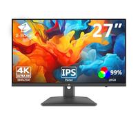 Z-Edge Monitor PC 27'' IPS 4K UHD (3840x2160), FreeSync, Schermo Ufficio16:9 LED con HDMI Cavo, 60 Hz, HDMI*2 &DP &USB, Inclinazione Regolabile, 300cd/m², Colori Ultra Realistici, VESA 100 * 100mm