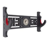 Z-fiber Supporto da parete spada porta spada espositore imbottito Katana Wakizashi Genji e samurai spade motivo gossip,1 Tier