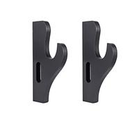 Z-fiber Supporto per spada Katana da parete, 1 paio di ganci regolabili Samurai, spada laser Demon Slayer, supporto per armi per tutte le spade