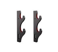 Z-fiber Supporto per spada Katana da parete, 1 paio di ganci regolabili Samurai, spada laser Demon Slayer, supporto per armi, supporta tutte le spade (pad a 2 livelli)