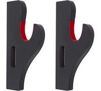 Z-fiber Supporto per spada Katana da parete, 1 paio di supporti regolabili con imbottitura in velluto, per spada laser Demon Slayer, supporto per armi, supporta tutte le spade