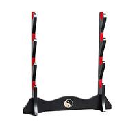 Z-fiber Supporto per Spada Supporto per Katana Imbottito Giapponese Supporto per espositore per Samurai Tanto Sword Tai Chi,4 Tier