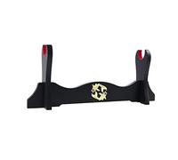 Z-fiber Supporto per Spada Supporto per Katana Imbottito in Velluto Giapponese Supporto per espositore per Samurai Tanto Sword Yin e Yang (1 Tier)