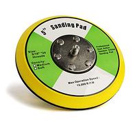 Z-LION Platorello da 5" con gancio e anello da 5/16"-24 filettatura per lucidatrice auto a doppia azione levigatura lucidatura