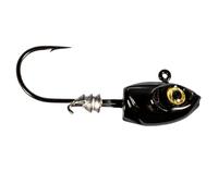 Z-Man MSH18-02PK4 Micro Shad HeadZ 0,5 g, nero, 4 pezzi