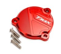 Z Moto Telaio in Alluminio Foro della Copertura della Protezione for Yamaha Tmax 530 SX DX 2012-2019 2015 2016 2017 2018 T-Max 530 X (Color : Red)