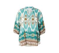 Z-One Camicia da donna 'An44gie' marrone / terra d'ombra / petrolio / offwhite Donna Z-One L-XL marrone / terra d'ombra / petrolio / offwhite