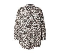Z-One Camicia da donna 'Le44ony' broccato / nero / bianco Donna Z-One L-XL broccato / nero / bianco