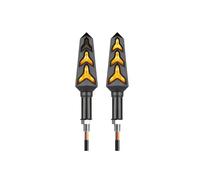 Z Per CB650R Per CBR650R Per CB500X Per CB1000R Per CB125R Per CBR1000RR Per CBR300R 12v Luce Di Direzione Per Motocicletta Luci Di Direzione Scorrevoli(Yellow,2pcs)