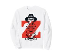 Z Retro Videogioco Brad Allen & Commander Zod Heads Felpa