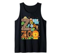 Z Sta per Zoo Animals Zoo Squad Jungle Zoo Day Safari Canotta