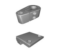 Z-Stop Bracket for Hypercube 3D Printer 8mm Rod Height Adjustment Mount