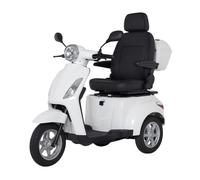 Z-TECH ZT-15-C Trilux Plus - Scooter Elettrico 3 Ruote per Anziani e Disabili-Bianco