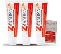 Z Trauma - Gel cosmetico 60 ml, confezione da 3 + 2 campioni in omaggio, 1 ml