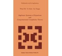 Z. Wang etc. S. Algebraic Systems and Computational Complexi (Copertina rigida)