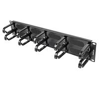 LANBERG ORGANIZADOR DE Cables AK-1204-B 19 Panel CEPILLADO 5 SOPORTES DE PLASTICO Tipo B 2U Negro