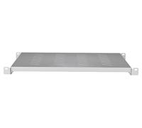 Mensola Lanberg AK-1005-S 1U 19" Profondità 500 mm 25 kg Grigia RAL7035