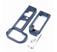 Z7II Z6II Piastra a L a sgancio rapido Impugnatura a mano in metallo Supporto for staffa For Arca Swiss compatibile con for fotocamera For Nikon Z5 Z6 Z7 II (Color : Black)