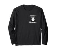 Zaanse Schans Historic Windmills Design Amsterdam Olanda Maglia a Manica