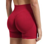 ZAAYO Pantaloncini sportivi da donna, per allenamento e allenamento, da 4,5", senza cuciture, per motociclisti