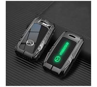 ZABEES Custodie per Chiavi Auto per Mazda 3 Axela CX-5 CX30 CX50, Custodia Telecomando Cancello Caso Chiavi Copri Chiave Auto Guscio Chiave Portachiavi Accessori Decorativi,B Grey