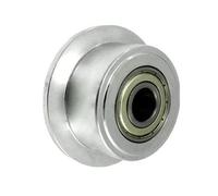 Zabi ruote Ø 100 mm con flangia in acciaio pieno Ferroviario ruota con flangia