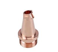 ZAC 5 ugelli per saldatrice laser diametro M16 ugelli laser in rame per guidafilo per saldatore laser a fibra 0,8/1,0/1,2 mm (AS-12)