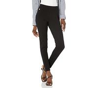 Zac & Rachel Pantalone da Donna con Linguetta in Metallo, Casual, Nero, Taglia M, Nero, M