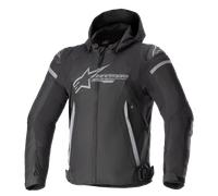Giacca Moto Alpinestars Zaca Waterproof Nero/Grigio Scuro4XL Nero,Grigio Scuro