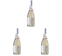 Zaccagnini Tralcetto Vino Dealcolato Bianco - Senza Alcol - Bottiglia 750 ml - Fresco, Fruttato, Leggero (Confezione da 3)