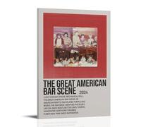 Zach Bryan The Great American Bar SceneDipinti decorativi impermeabili e resistenti alle macchie per soggiorno, camera da letto, ufficio, quadri da appendere gratuitamente inquadratura poster ad alta