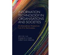 Zach W. Y. Lee Information Technology in Organisations and So (Copertina rigida)