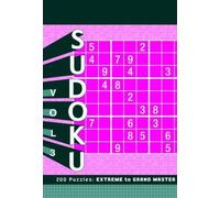 Zachary Pitkow Sudoku Vol 3 Extreme to Grand Master (Tascabile)