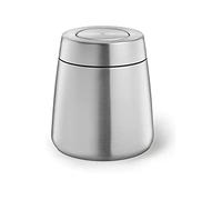 Zack 20878 Bevo - Dispenser per dolcificanti, superficie spazzolata in acciaio INOX