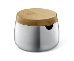 Zack BEVO contenitore, 20865, BEVO acciaio inox spazzolato/bambù [Cibo e Bevande > Scatole per Conservazione]