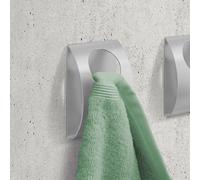 Zack DUPLO gancio portasciugamani, 40200, DUPLO acciaio inox spazzolato [Accessori Bagno > Portasciugamani]