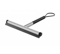 Zack JAZ tergivetro per doccia, 40326, JAZ acciaio inox spazzolato/nero [Accessori Bagno > Tergivetro Doccia]