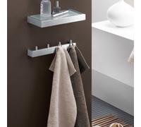 Zack LINEA gancio portasciugamani, 40389, LINEA acciaio inox spazzolato [Accessori Bagno > Portasciugamani]