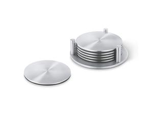 Zack REGIO sottobicchieri, set da 6, 20374, REGIO acciaio inox spazzolato [Cibo e Bevande > Accessori Bar]